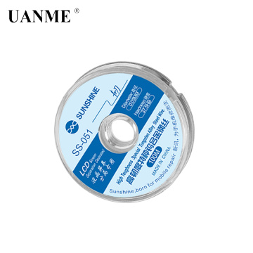 SS-051 LCD Screen Separation Wire Ultrafine 0.03MM Cutting Steel Wire