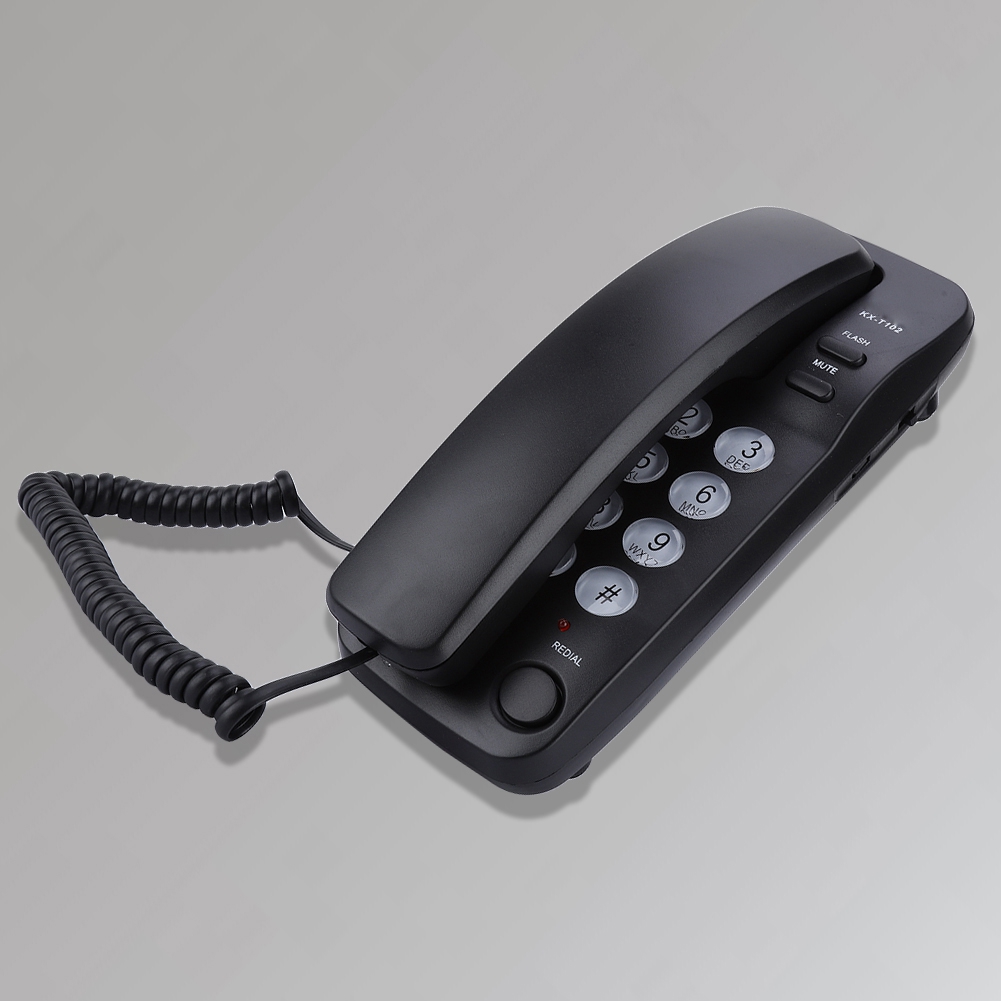 Portable Mini Phone Wall Mount Telephone Landline Extension for Home Family Hotel telefono fijo para casa telefon haus No Caller