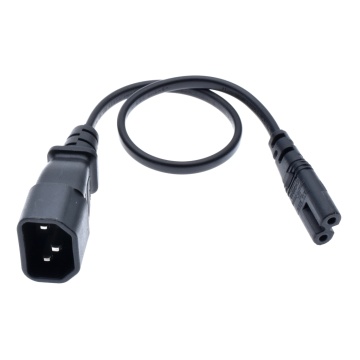 IEC 320 C14 to C7 Power cord for PDU,PDU Distribution Power Cord,C13 to C7 PC to Monitor Power cables