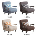 Folding Sofa Bed Armchair Sleeper Leisure Recliner Fabric Breathable Lazy Sofas Single Living Room Lounge Chair Bed ZM1031