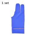 Cotton Anti Slip Billiard Ball Three Finger Gloves Male Female Breathable Sweat Absorption Single Billiard Glove