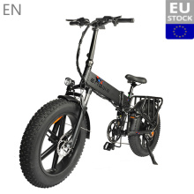 (EU STOCK) Electric bike 48V12.8A 20*4.0 Fat Tire electric Bicycle 750W 45KM/H Powerful Mountain ebike Snow/8Speed Full throttle