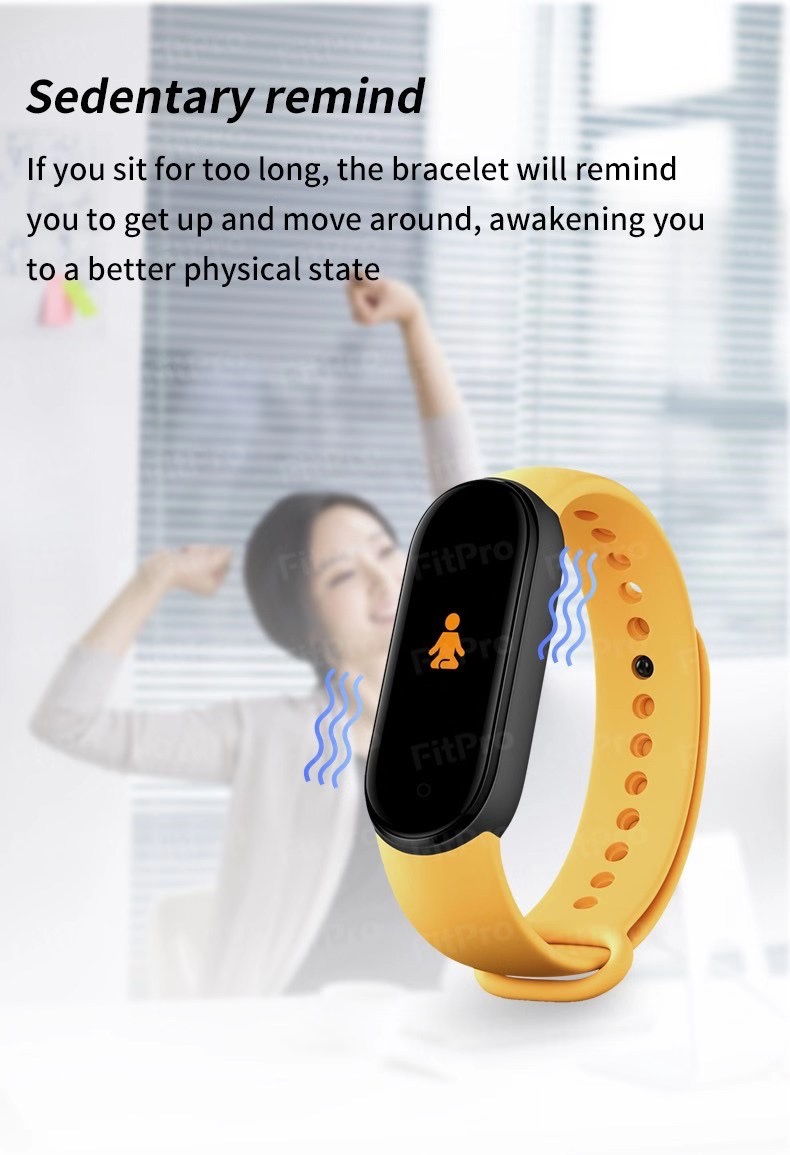 M5 Smart Watch Bluetooth Sport Fitness Tracker Heart Rate Monitor Smart Bracelet Waterproof Women Men Wristwatch Pedometer
