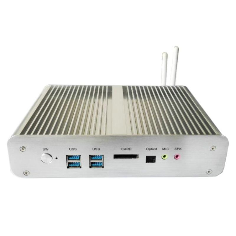 Windows 10 Mini PC with Intel Core i7 4500U/4650U Graphics Iris 6100 4K HDMI VGA 300M Wifi Fanless Pocket PC Barebone Computer