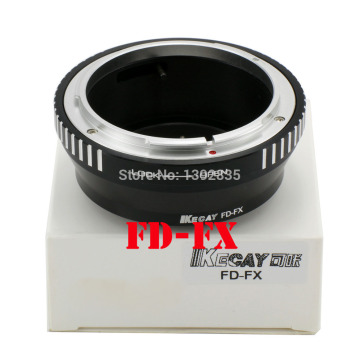 Kecay High-precision FD-FX Aluminum Alloy for Canon FD Mount Lens Adapter Ring for Fujifilm FX X Mount X F X-Pro1 CameraX