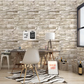 Stone Peel And Stick Wallpaper Faux Brick Vinyl Self-adhesive 3D Wallpaper For Bedroom Living Room Walls Home Decoration Sticker