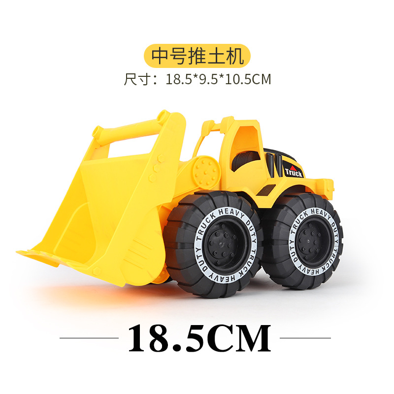 1Pcs Baby Classic Simulation Engineering Car Toy Excavator Model Tractor Toy Dump Truck Model Toy Vehicles Mini Gift for Boy