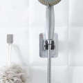 Adjustable Shower Head Holder Self-adhesive Handheld Drill-free Showerhead Rack Punch-free Chrome Bathroom Wall Mount Bracket