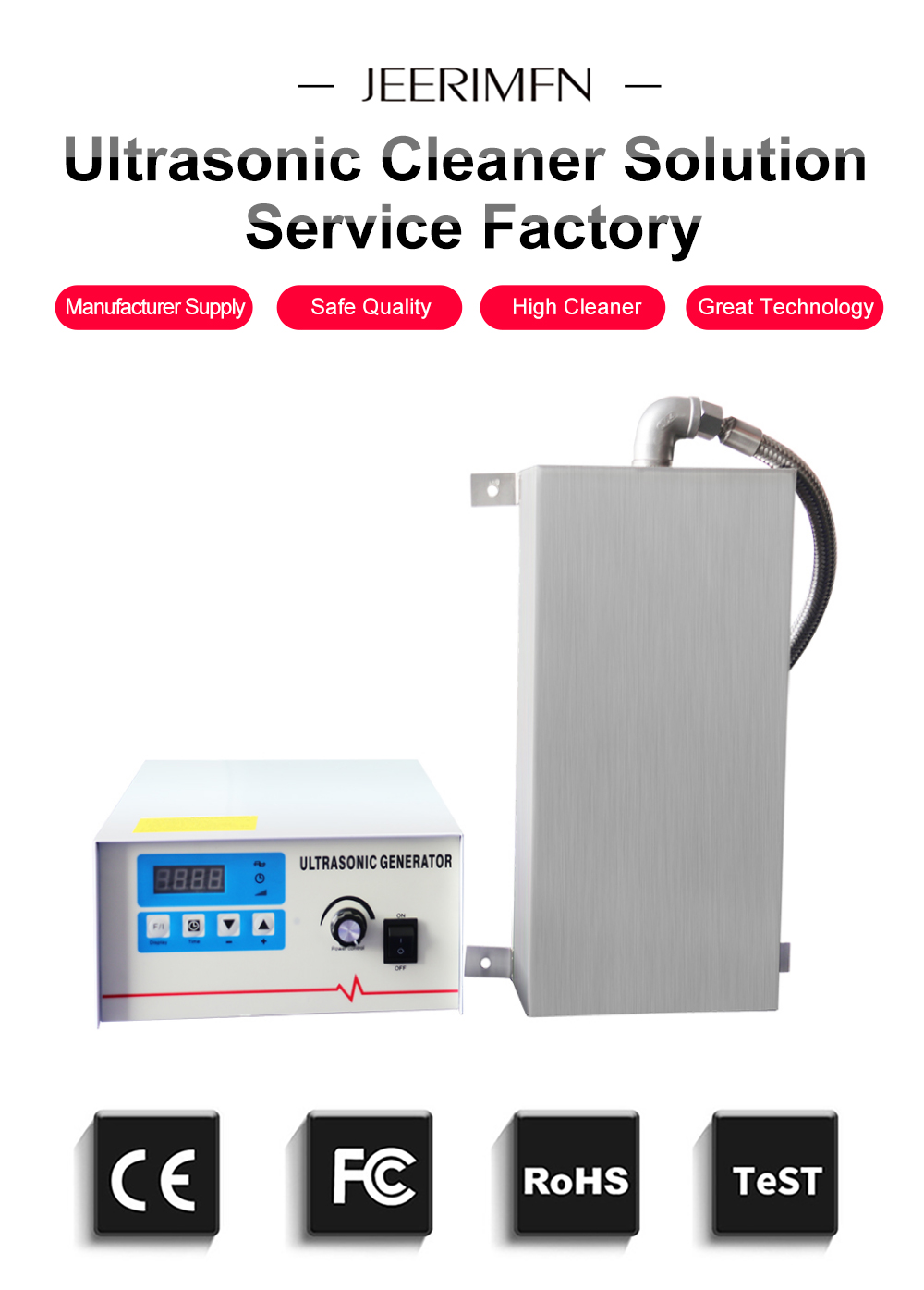1200W Industry Ultrasonic Cleaner Vibrate Time Set Engine Block DPF Tool Part Ultrason Cleaner Degreaser Mold Golf Ball Motor
