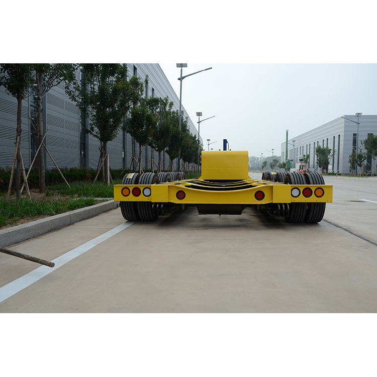 3 axles 40tons lowbed trailer for excavator