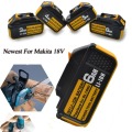 Newest 18V 4Ah 5Ah 6Ah Li-ion Battery For Makita 18V Battery BL1860 BL1850 BL1830 BL1840 194205-3 Power Tool With LED Indicator