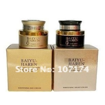 Original Baiyujiaren whitening beauty cream day cream 15ml and night cream 15ml