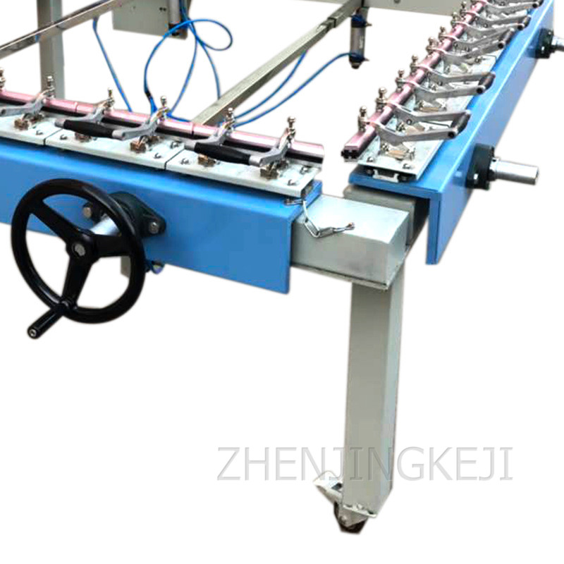 Mechanical Wire Drawing Machine Silk Screen Screen Stretching Machine Precision Pneumatic Easy Operation Wire Drawing Machine