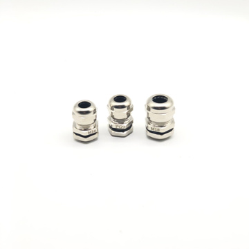 1piece/lot Nickel Brass Metal IP68 Waterproof Cable Glands Connector Wire Glands for 3-44mm cable High quality