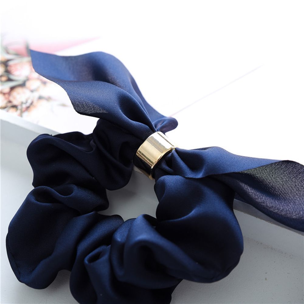 1PCS Women Girls Fashion Adjustable Bow Knot Hair Rope Ring Tie Scrunchie Ponytail Holder Accessory Dropshipping