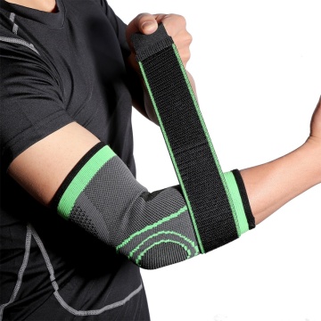 1Pcs Bandage Tennis Elbow Support Brace Protector Basketball Volleyball Breathable Adjustable Elbow Pads Sports Protect Gear