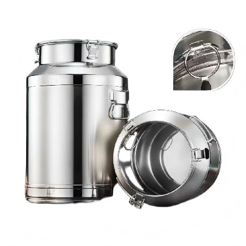 Stainless steel milk bucket