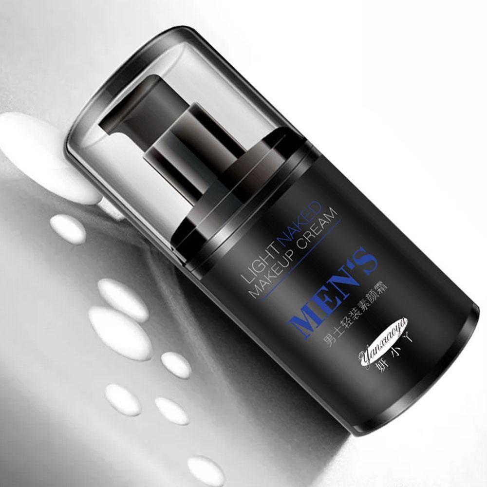 Men BB Cream Face Cream Natural Whitening Skin Care Care Face Foundation Base Concealer Makeup Color Effective Men Skin P1O1