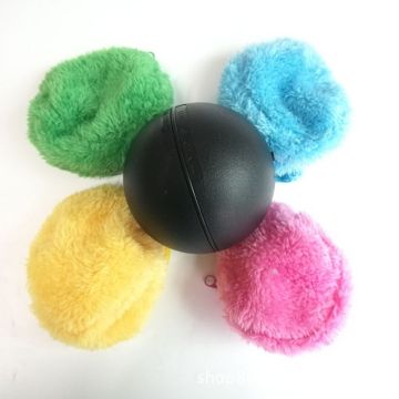 1 Set Automatic Rolling Vacuum Floor Sweeping Robot Cleaner Microfiber Ball Cleaning with 4pcs Colorful Cleaning Covers Set HOT