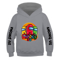 5-14 Years Among Us Boys Hoodies Impostor 100% Cotton Streetwear New Video Game kids Sweatshirt Girls Among Us Children Hoodie