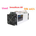 Used Innosilicon A9 ZMaster 50k sol/s With 750w PSU Equihash Asic Miner Zcash ZCL ZEC BTG Miner Better Than Antminer Z9 Z9 Mini