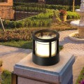 MUCHTING Column Lights 7W Led Lamp Waterproof Landscape Courtyard Deck Post Pillar Light Garden Villa Pathway Fence Pillar Lamp