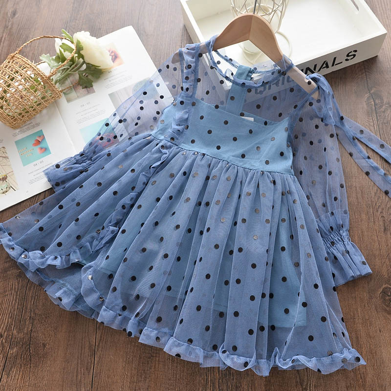 Fashion Baby Girl Dress Girls Garden Floral Sleeve Baby Dress Toddler Carnival Princess Birthday Photo Clothing Dress for 2-6Y