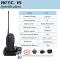 10 Km Communication Solution RETEVIS RT97 10W Repeater +5pcs 10W 3000mAh Radio RT1 +5M Feeder Cable + MA01 Antenna + Storage Box