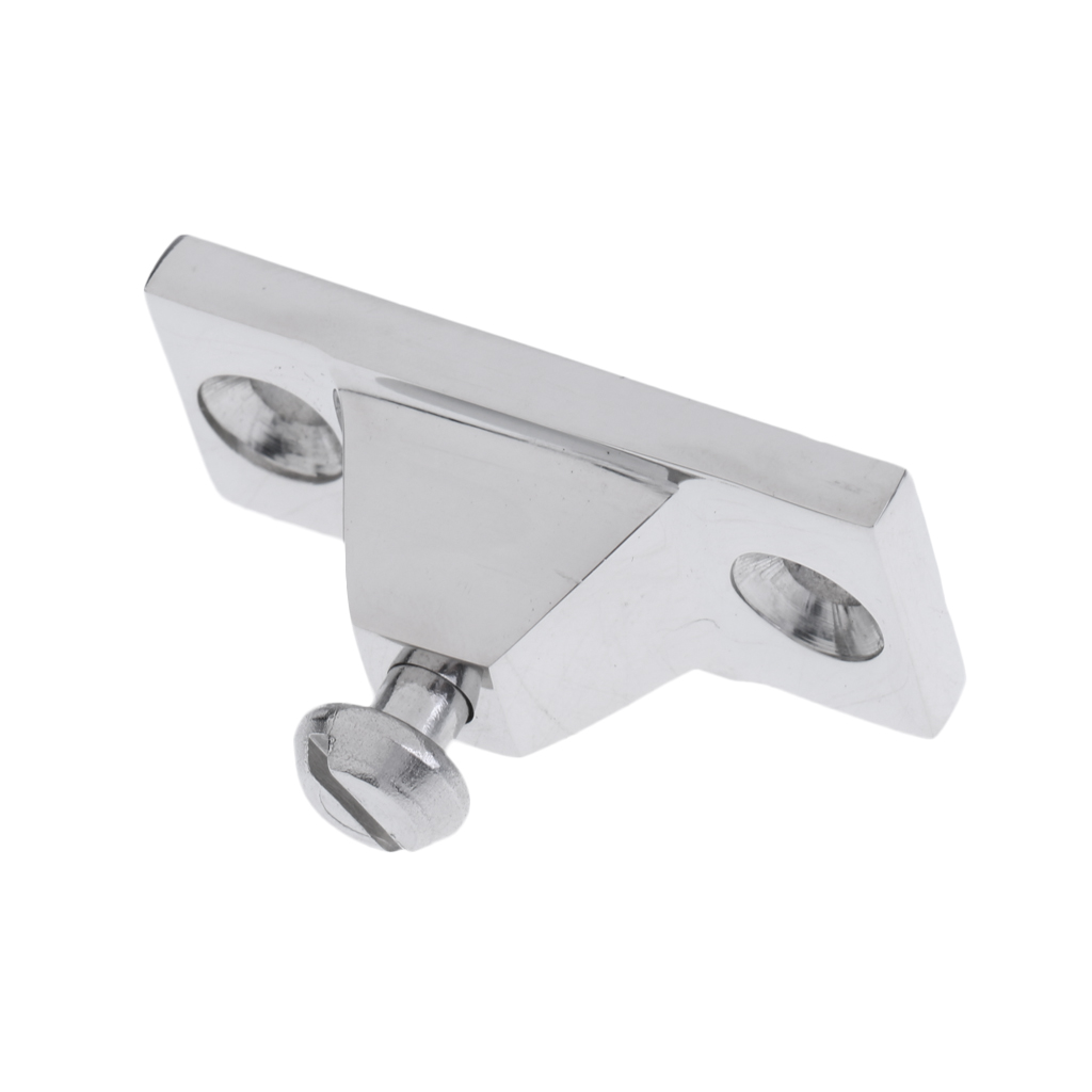 DECK HINGE SIDE MOUNT Bimini Top Boat Stainless Steel Fitting Hardware