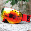 UV400 Anti-fog Double Layers Ski Goggles Big Lens Ski Mask Glasses Skiing Snow Snowboard Eyewear Mirror Polarize Goggles for men
