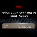 IP-COM M30 5Port 10/100/1000M Auto-Balance Gigabyte Enterprise Router AP Management Support VPN Carry 100 Clients