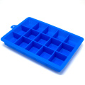 DIY Creative Silicone Ice Cream Tubs Ice Cube Tray Mold 15 Hole Big Square Ice Cream Makers Forma De Gelo Bar Kitchen Accessorie