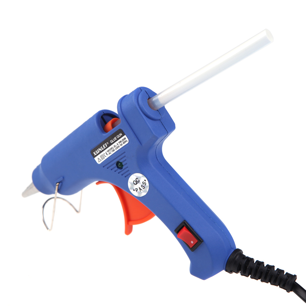 Meterk XL-E20 20W Hot Glue Gun Professional High Temp Heater Repair Heat tool with Free 50pcs Hot Melt Glue Sticks