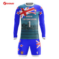 Factory price custom logo 100% polyester fully sublimation printing woman soccer wear jersey uniform set kit for sale