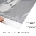 50PCS 12" OPP Gel Recording Protective Sleeve Self Adhesive Bag Protective Bag for Turntable Lp vinyl Records 32.3cm*32cm