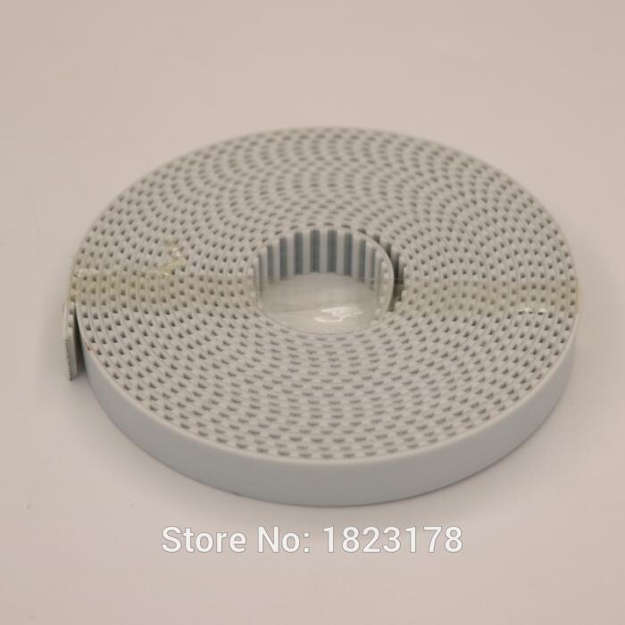 High Quality 10meters T5 15MM PU open belt T5 timing belt width 15mm Pitch 5mm white Polyurethane with steel core