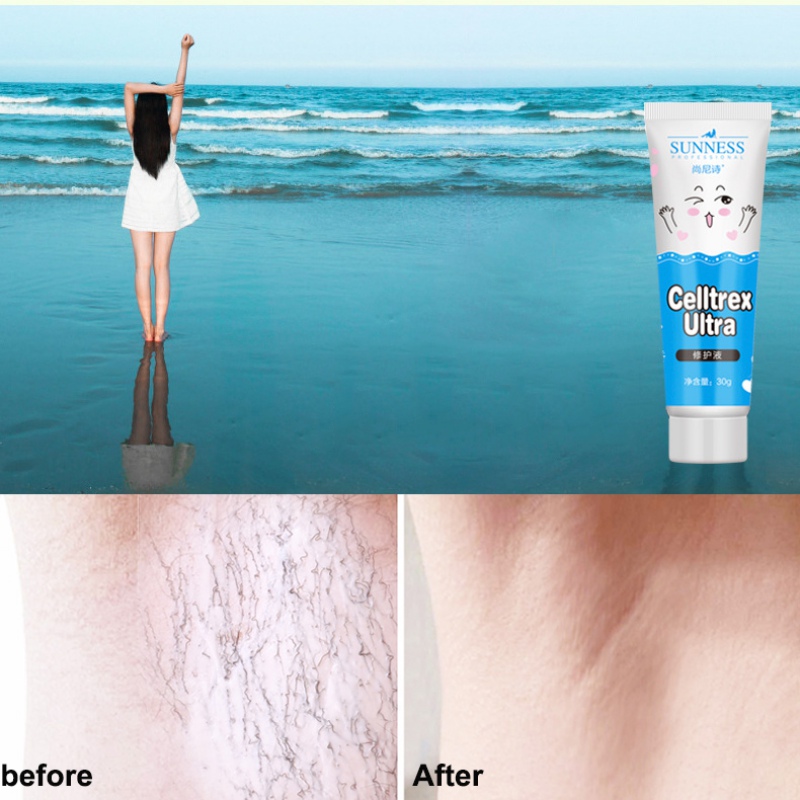 Effective Repair Lotion Soften Skin After Hair Removal Cream Legs Armpit Hair Removal Gentle Not Irritation Wholsasale