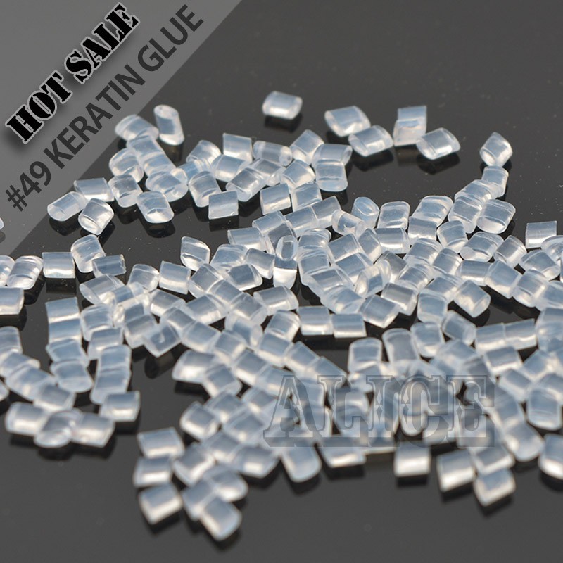 100g Keratin Glue Pellets Italy Keratin Glue Keratin For Hair Extensions keratin glue granule White color for I tip/ U-tip hair