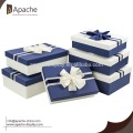 Special texture packing box with Bow Ribbon