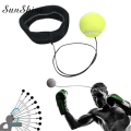 Boxing Reflex Ball Fight Ball Kick Head Band Fighting Speed Training Punch Ball Muay Tai MMA Exercise Equipment Accessories Red