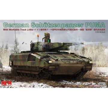 Rye Field 1/35 RM-5021 German Schutzenpanzer Puma RFM Model w/Full Interior 2019