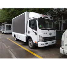 FAW 4x2 P6 Outdoor Mobile Led Video Truck
