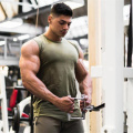 Muscleguys 2021 Brand mens sleeveless vest Summer men Tank Tops Clothing Bodybuilding Undershirt Casual Fitness tank tops tees