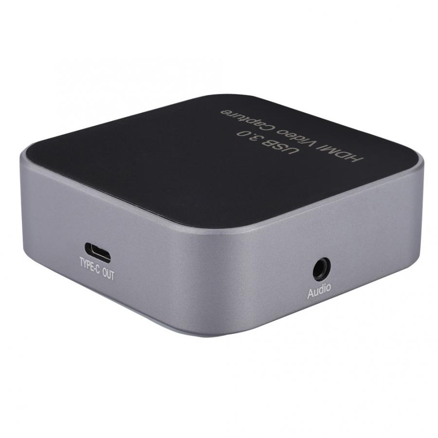 HDMI to TYPE-C Video Capture Video Capture Card USB 3.0 1080p 60Hz Dongle Game Streaming Live Stream Broadcast with MIC input