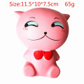 11.5cm tie cat pink