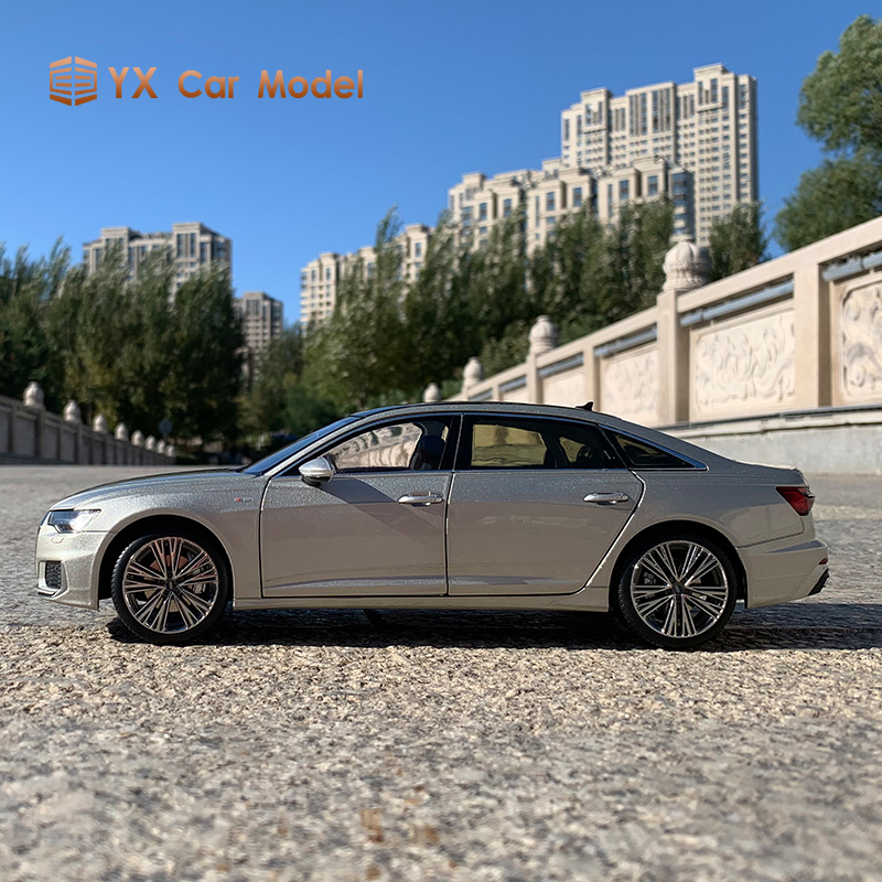 1/18 New Audi Die Casting Car Model A6 A6L 2019 Alloy Car Model Toy Boy Gift Collection