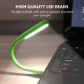 Mini Flexible Bendable USB Fan and USB LED Light Lamp USB Gadgets hand fan night light For Power Bank PC for Laptop