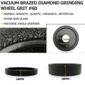 DT-DIATOOL 1pc Diameter 75mm Vacuum Brazed Diamond Grinding Disc Flat Wheel Sanding Disc on Marble Granite Quartz Ceramics Stone