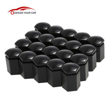 Car-styling 17*30mm Black 20Pcs/set Vehicle Auto Car Wheel Nut Bolt Cover Cap for VAUXHALL Cars