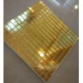 20x20x4mm Gold Flat